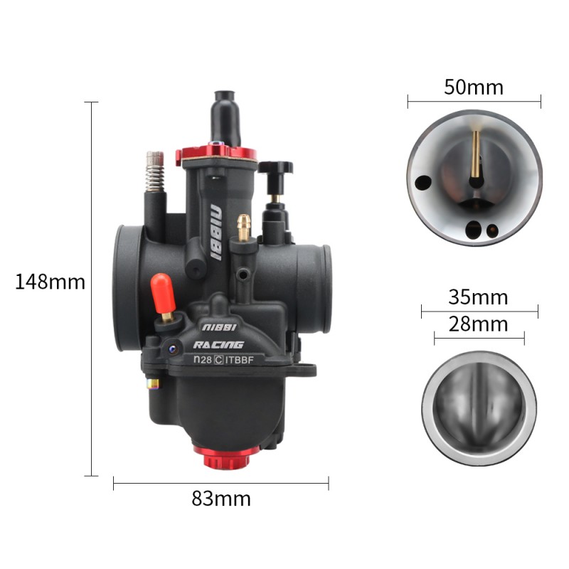 Nibbi Racing PWK 24 YJ Black Line Vergaser