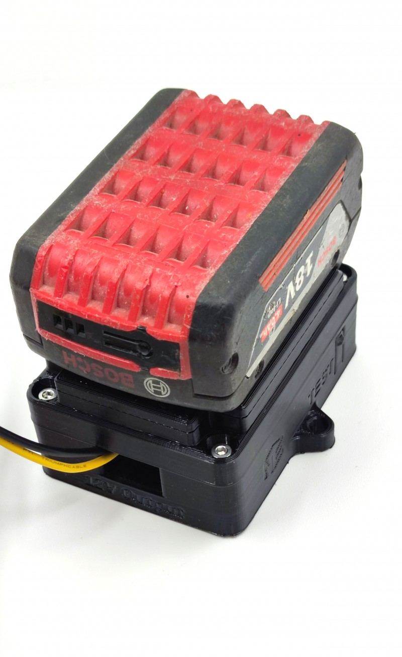 Akkuadapter für Bosch 12V Output 10A