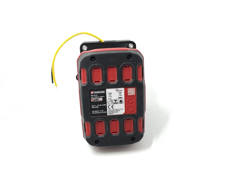 Akkuadapter Parkside 20V 12V Output 10A