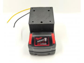 Akkuadapter für Milwaukee 12V Output 10A