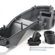 Airbox 3D gedruckt Piaggio Maxi schwarz glasfaserverstärkt