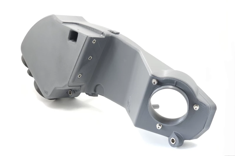 Airbox 3D gedruckt Piaggio Maxi schwarz glasfaserverstärkt