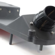 Airbox 3D gedruckt Piaggio Maxi schwarz glasfaserverstärkt