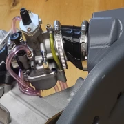 Airbox 3D gedruckt Piaggio Maxi schwarz glasfaserverstärkt