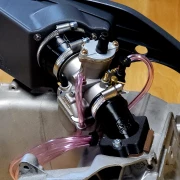 Airbox 3D gedruckt Piaggio Maxi schwarz glasfaserverstärkt