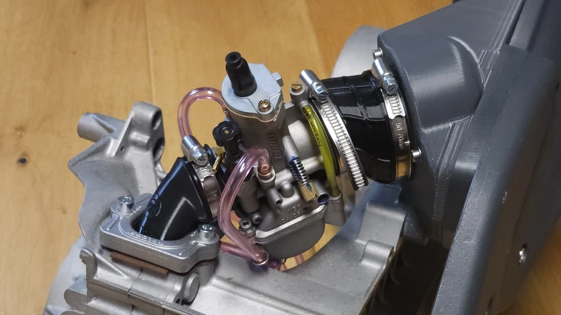 Airbox 3D gedruckt Piaggio Maxi schwarz glasfaserverstärkt