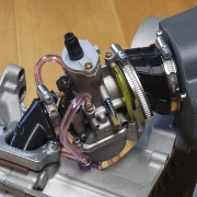 Airbox 3D gedruckt Piaggio Maxi schwarz glasfaserverstärkt