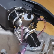Airbox 3D gedruckt Piaggio Maxi schwarz glasfaserverstärkt