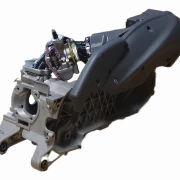 Airbox 3D gedruckt Piaggio Maxi schwarz glasfaserverstärkt