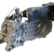 Airbox 3D gedruckt Piaggio Maxi schwarz glasfaserverstärkt