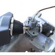 Airbox 3D gedruckt Piaggio Maxi schwarz glasfaserverstärkt