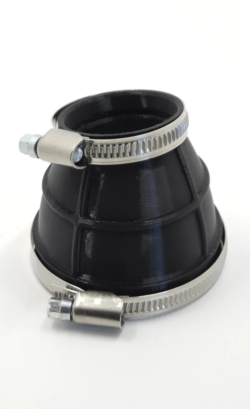 Airbox 3D gedruckt Piaggio Maxi schwarz glasfaserverstärkt