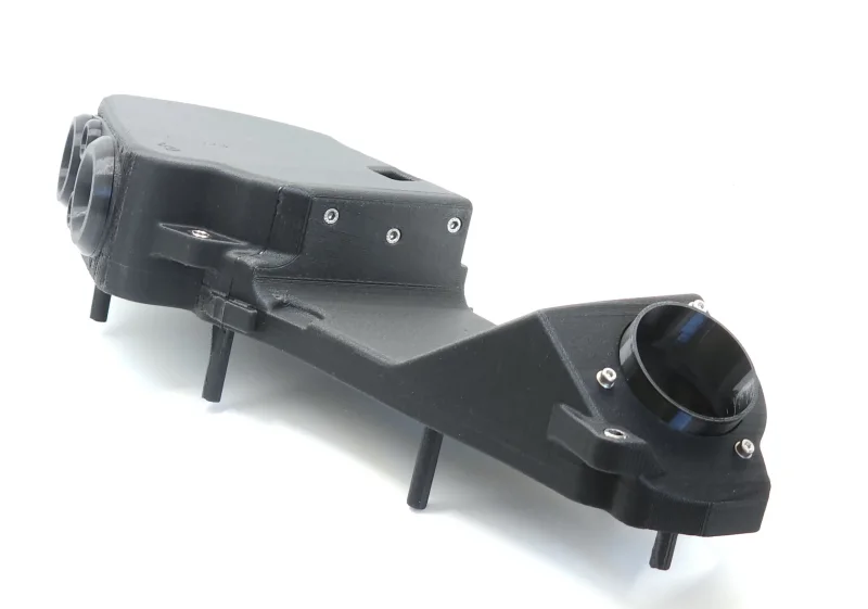 Airbox 3D gedruckt Piaggio Maxi schwarz glasfaserverstärkt