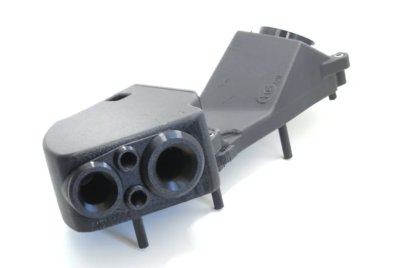 Airbox 3D gedruckt Piaggio Maxi schwarz glasfaserverstärkt