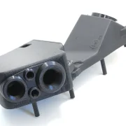 Airbox 3D gedruckt Piaggio Maxi schwarz glasfaserverstärkt