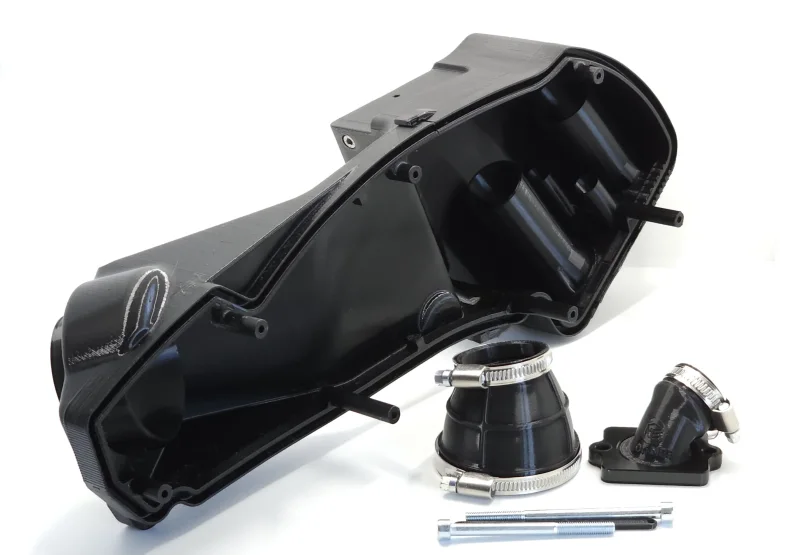 Airbox 3D gedruckt Piaggio Maxi schwarz