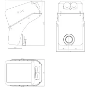Airbox stehend Helmfach Piaggio Zip 1