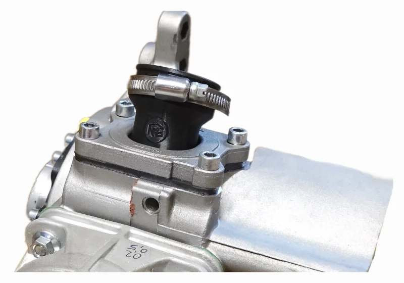 Ansaugstutzen PWK für VL18 Aluminiumplatte